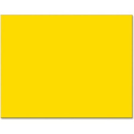 PACON CORPORATION Pacon® 4-Ply Railroad Board, 28"W x 22"H, Yellow, 25/Carton 54721